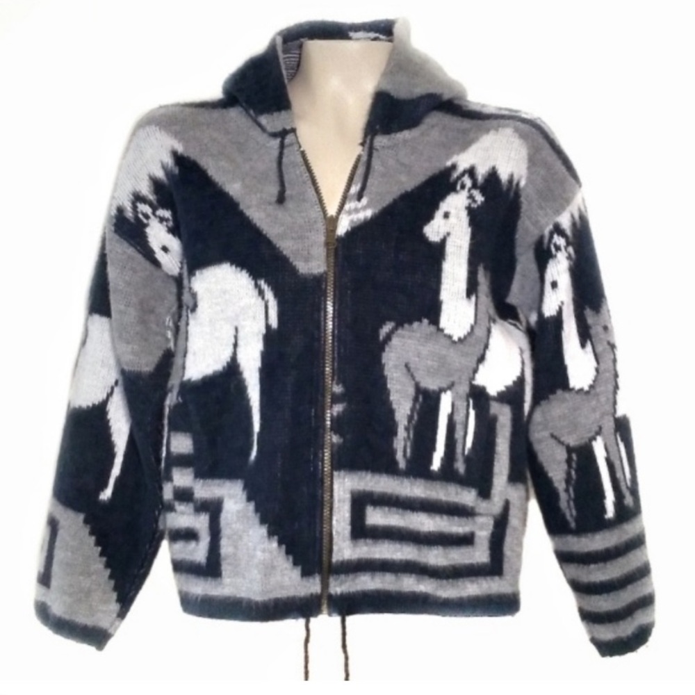 Artesania womens/Girls handmade alpaca sweater